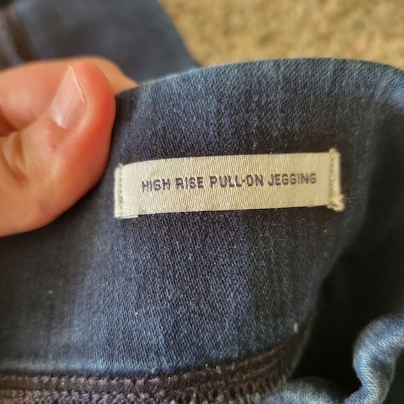 Universal Thread High Rise Pull On Jegging Elastic Waist Jeans Size 14 - Picture 5 of 6